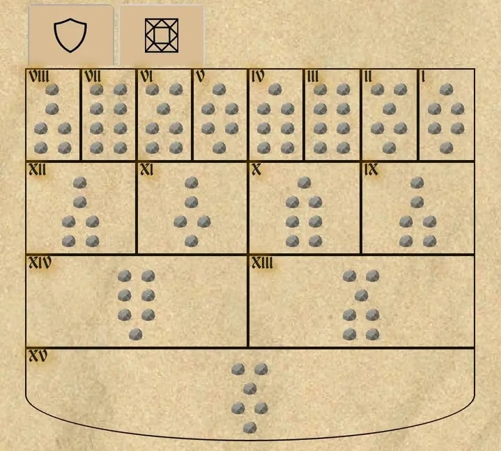 Akan Tafiya Saudiyya, (My journey to Saudiyya) — geomancy chart