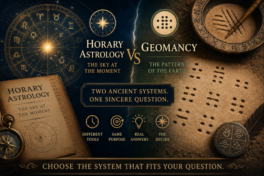 Horary Astrology vs. Geomancy: Which Divination Method Is Better?